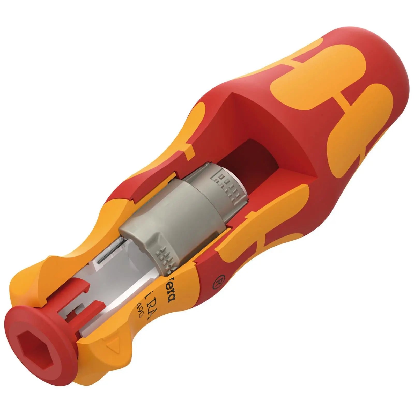 Wera VDE Ratchet Screwdriver Set Take It Easy Kraftform Kompakt KK VDE 17 RA 1 17 Pieces PH PZ PZ/S TX SL  White Rose Tools
