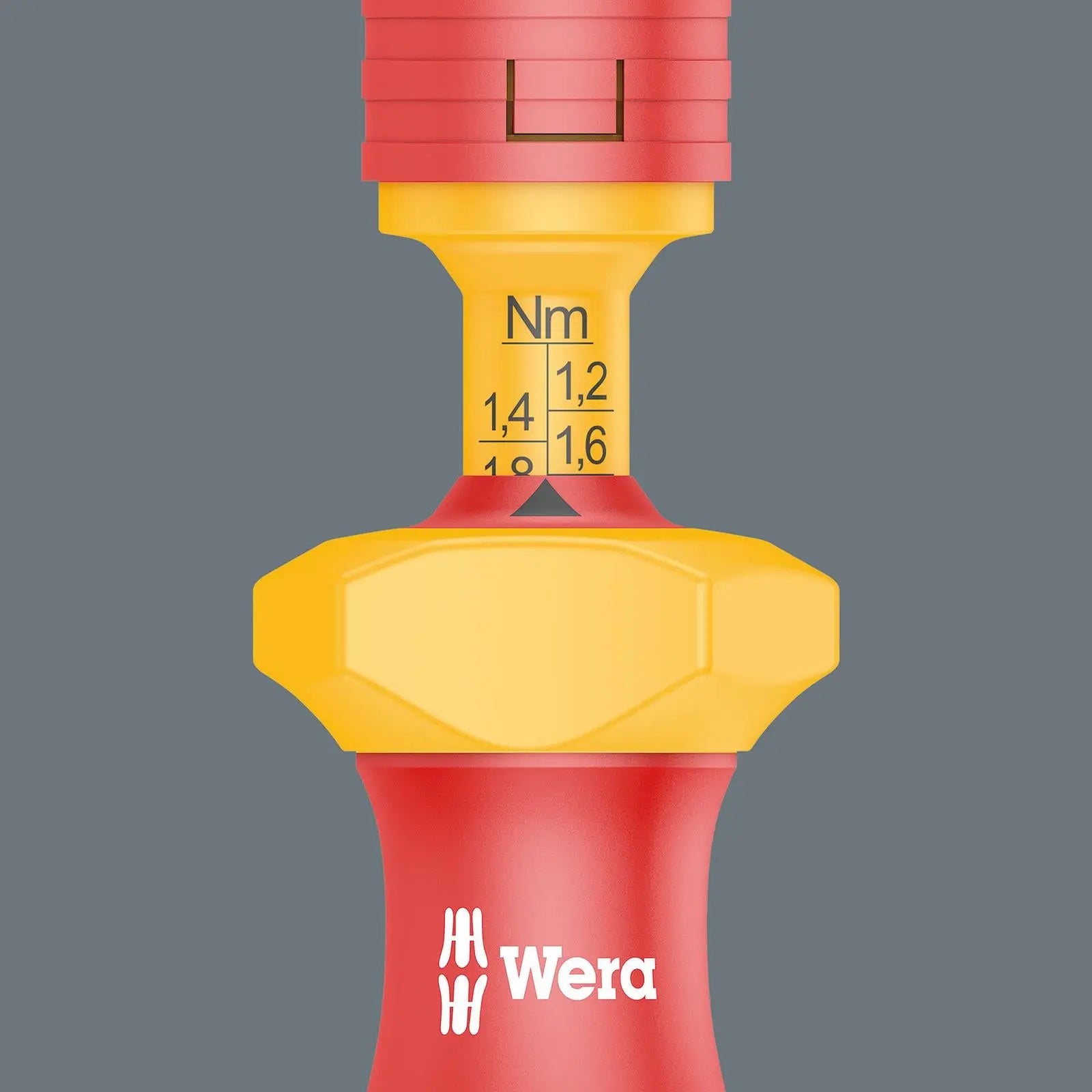 Wera VDE Torque Screwdriver 1.2-3.0 Nm Kraftform Kompakt Extra Slim 1 15 Pieces  White Rose Tools