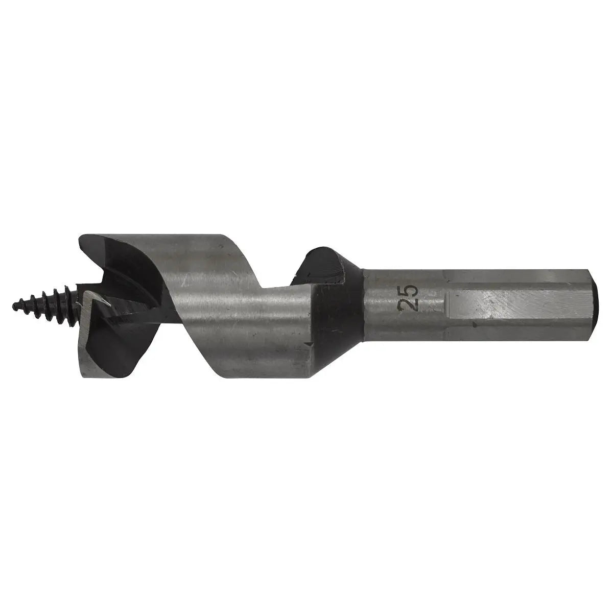 Worksafe by Sealey Auger Wood Drill Bit 25mm x 100mm 