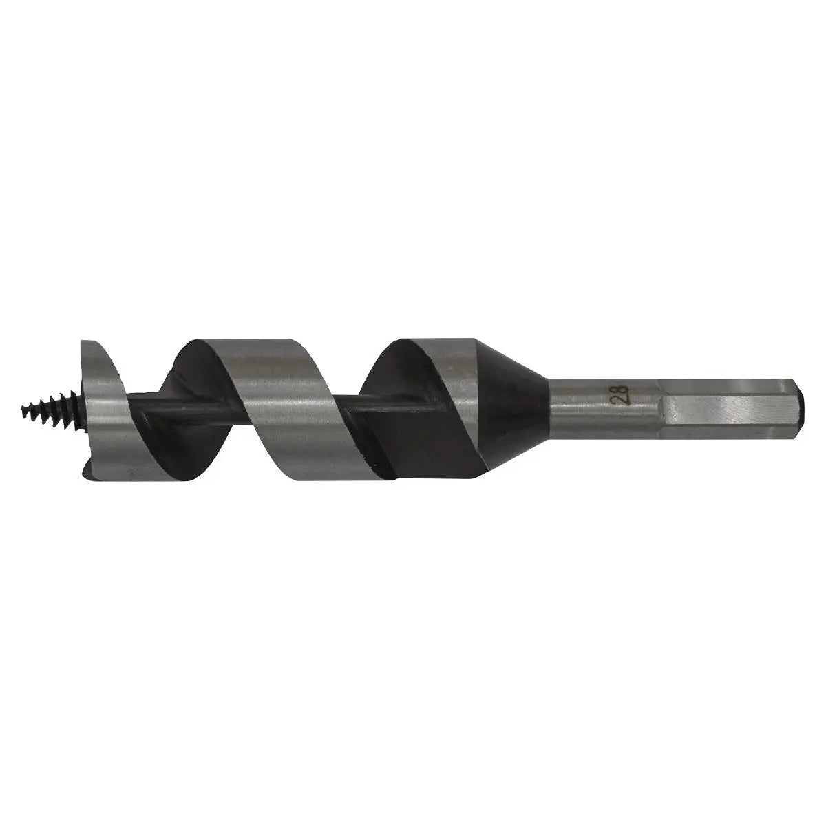 Worksafe by Sealey Auger Wood Drill Bit 28mm x 155mm 