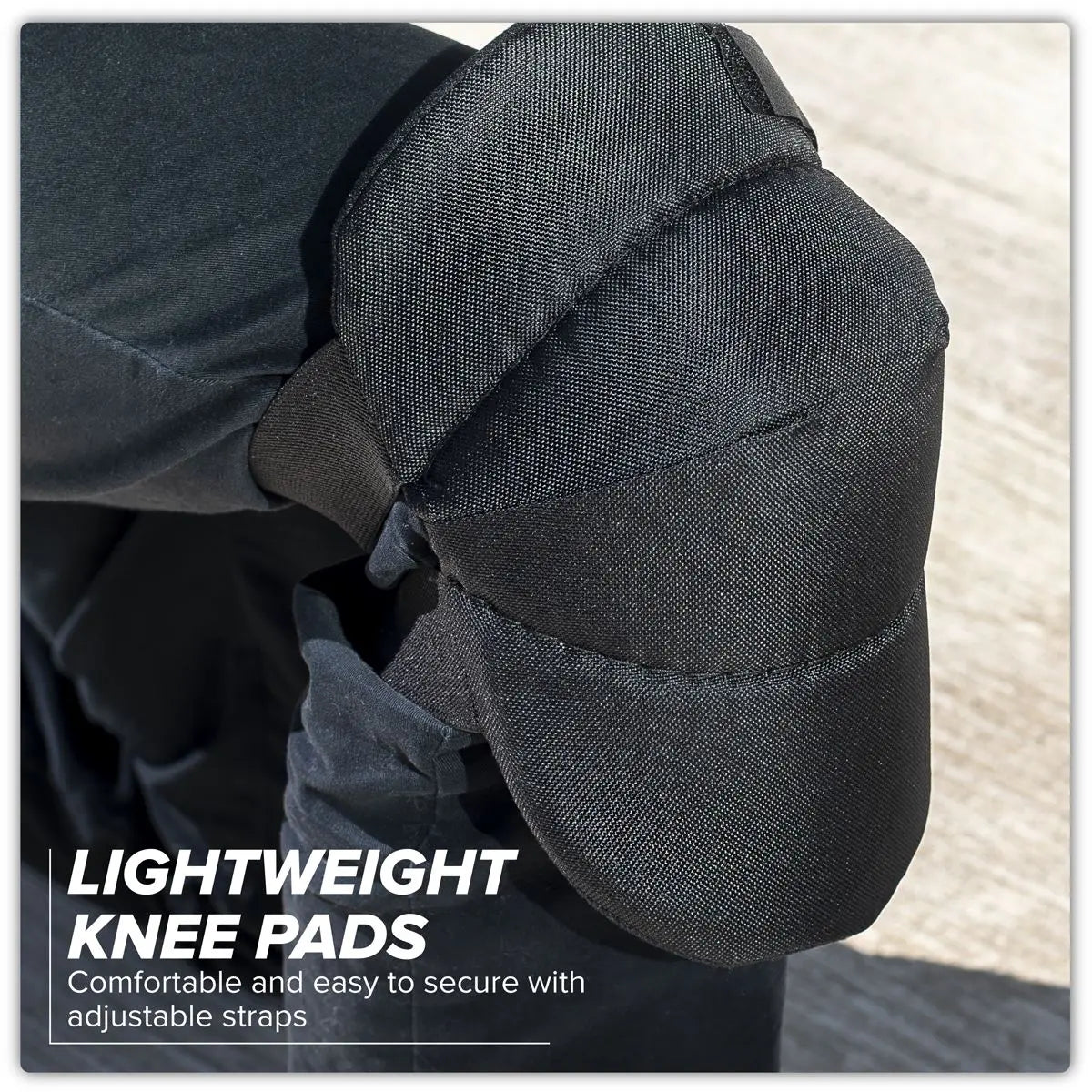 Worksafe by Sealey Comfort Knee Pads - Pair - White Rose Tools
