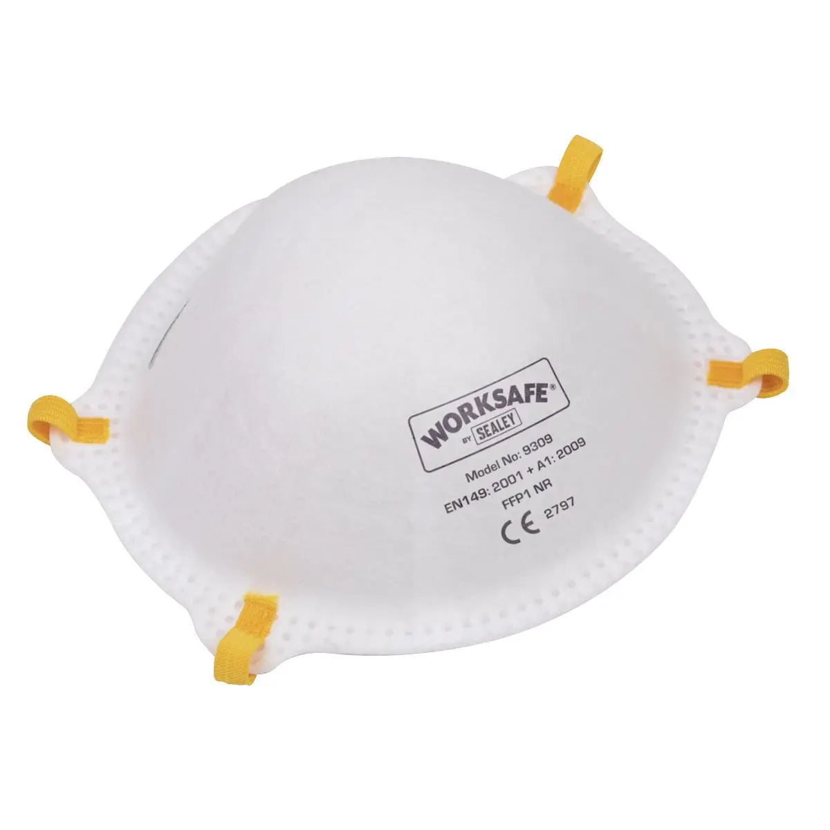 Worksafe by Sealey Cup Mask FFP1 - Pack of 10 