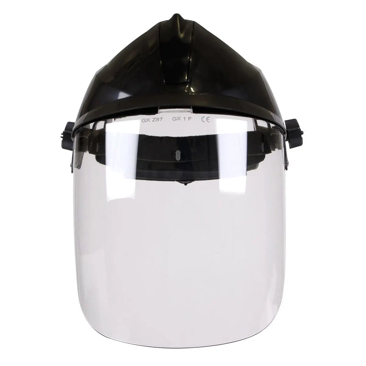 Worksafe by Sealey Deluxe Brow Guard with Aspherical Polycarbonate Full Face Shield 