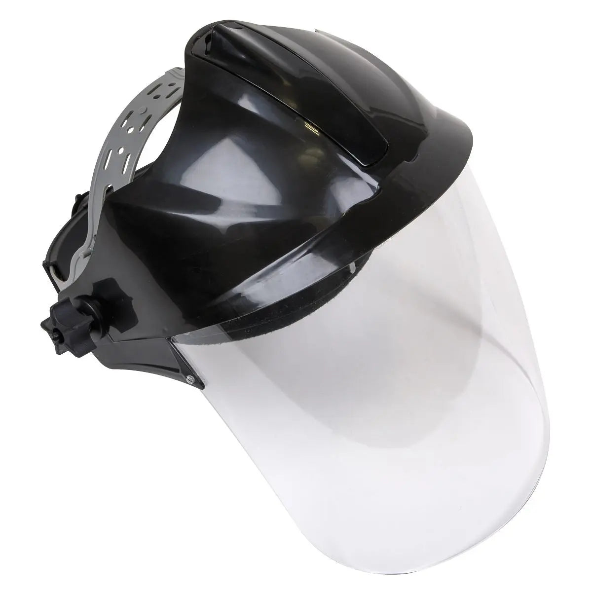 Worksafe by Sealey Deluxe Brow Guard with Aspherical Polycarbonate Full Face Shield 