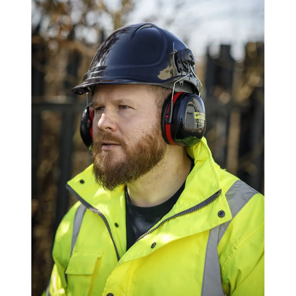 Worksafe by Sealey Deluxe Clip-On Ear Defenders 
