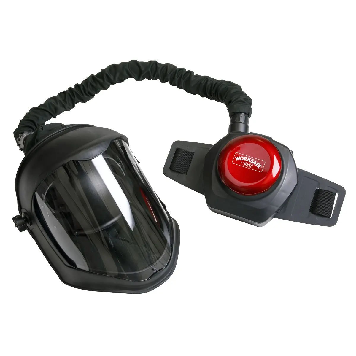 Worksafe by Sealey Face Shield with Powered Air Purifying Respirator (PAPR) 