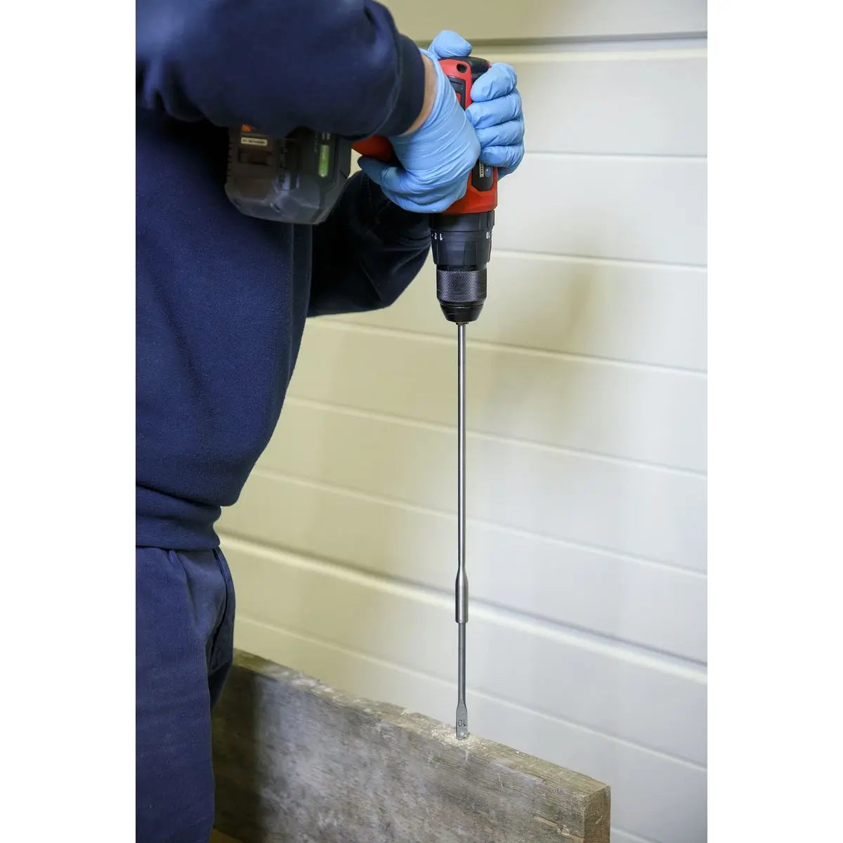 Worksafe by Sealey Flat Wood Bit Extension 300mm 