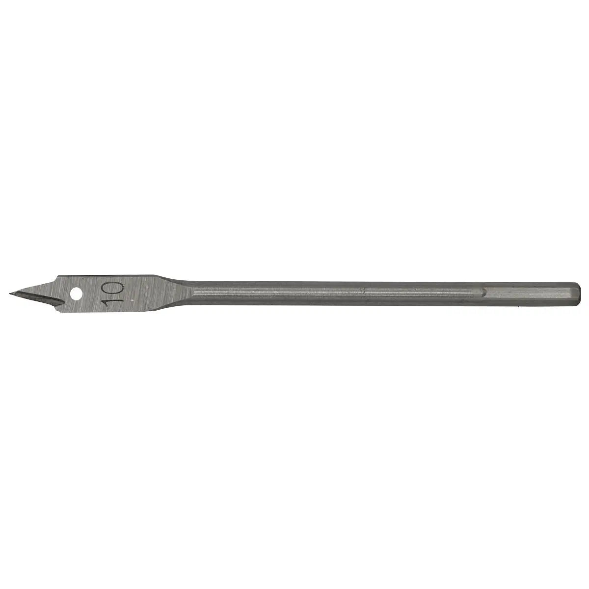 Worksafe by Sealey Flat Wood Bit Ø10mm x 152mm 