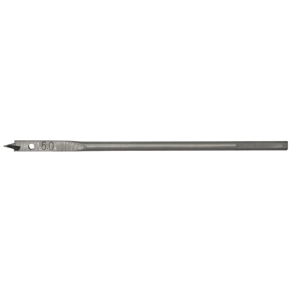 Worksafe by Sealey Flat Wood Bit Ø6mm x 152mm 