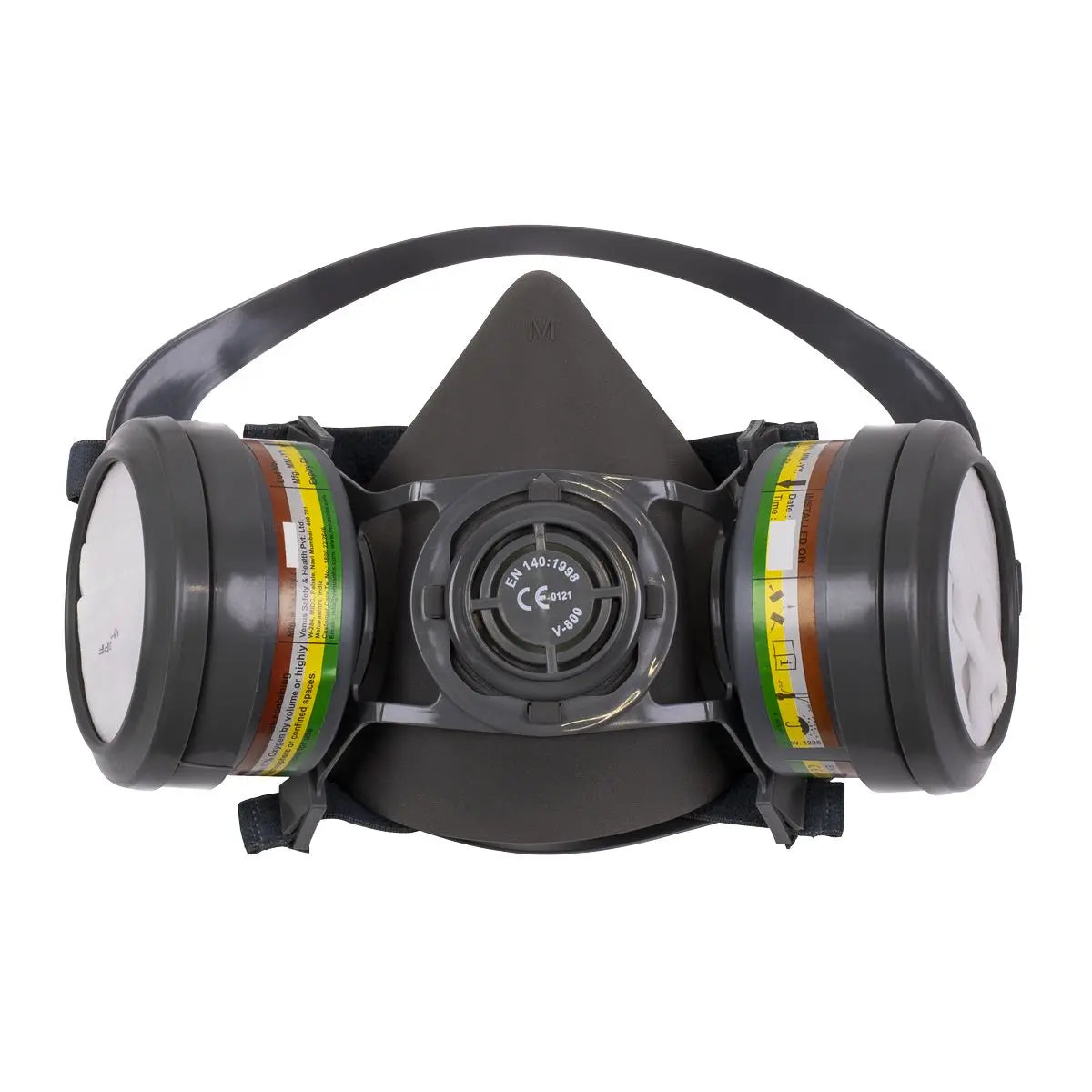 Worksafe by Sealey Half Mask with ABEK1 P2R Filter Cartridges 