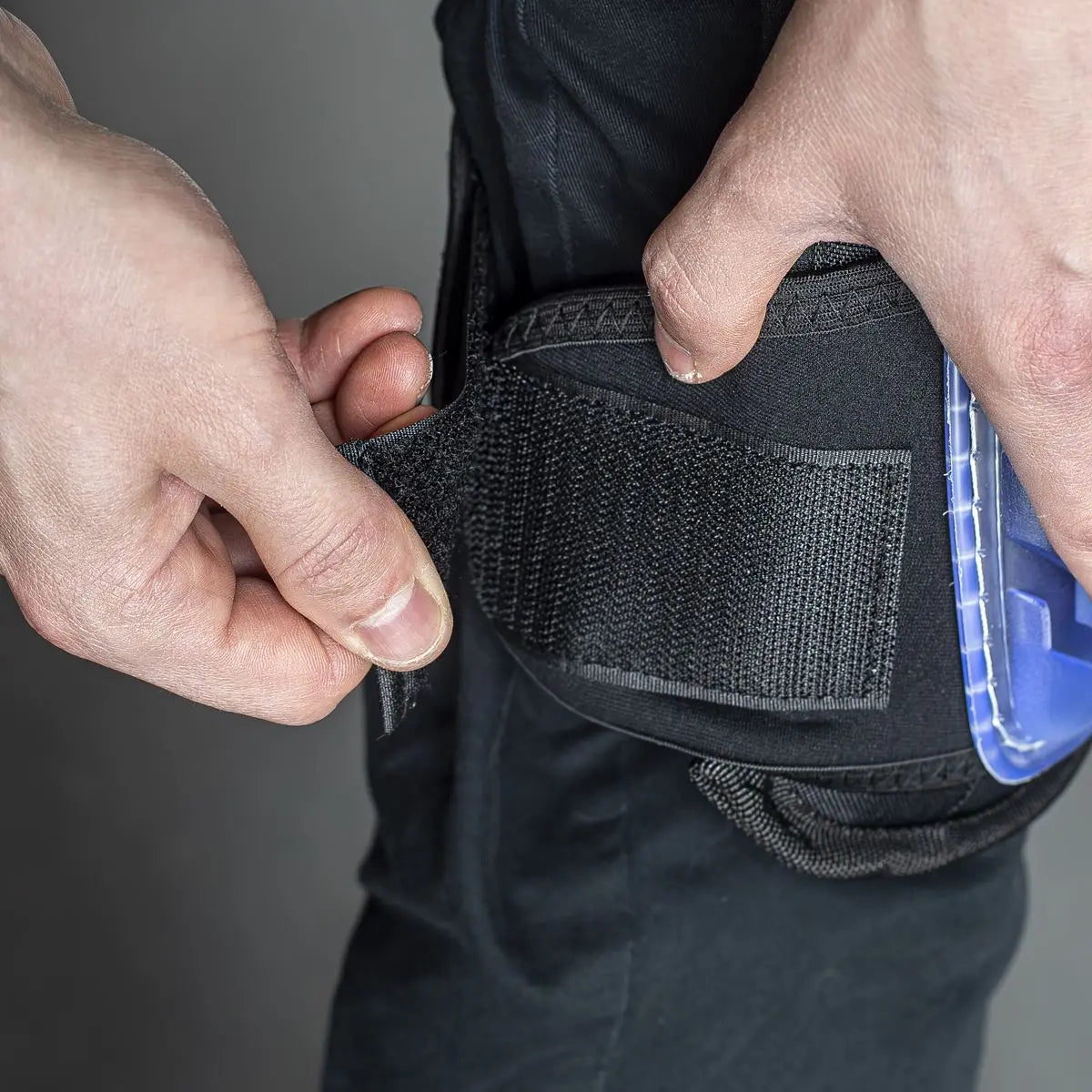 Worksafe by Sealey Hard Shell Gel Knee Pads - Pair  White Rose Tools