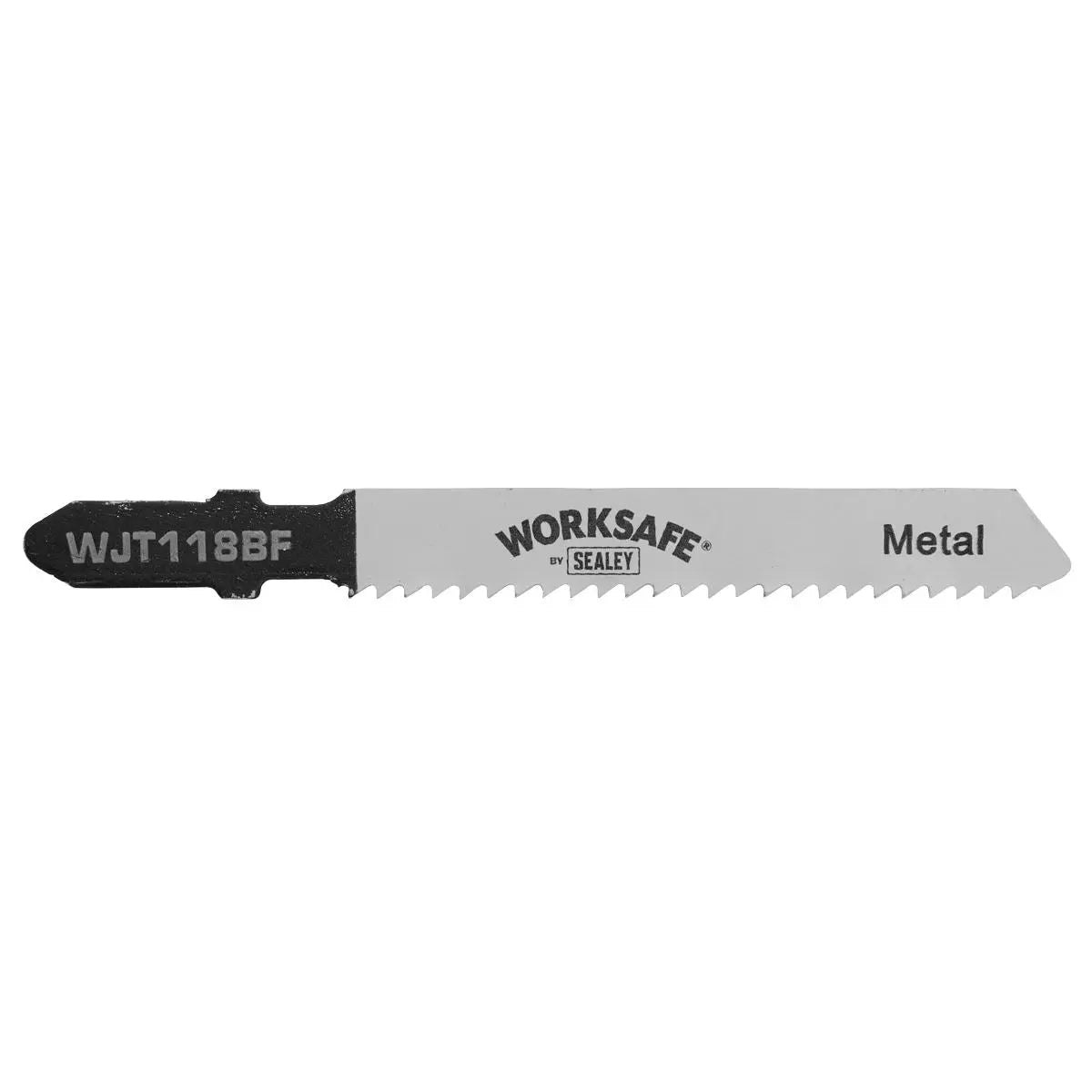 Worksafe by Sealey Jigsaw Blade Metal 55mm 12tpi - Pack of 5 