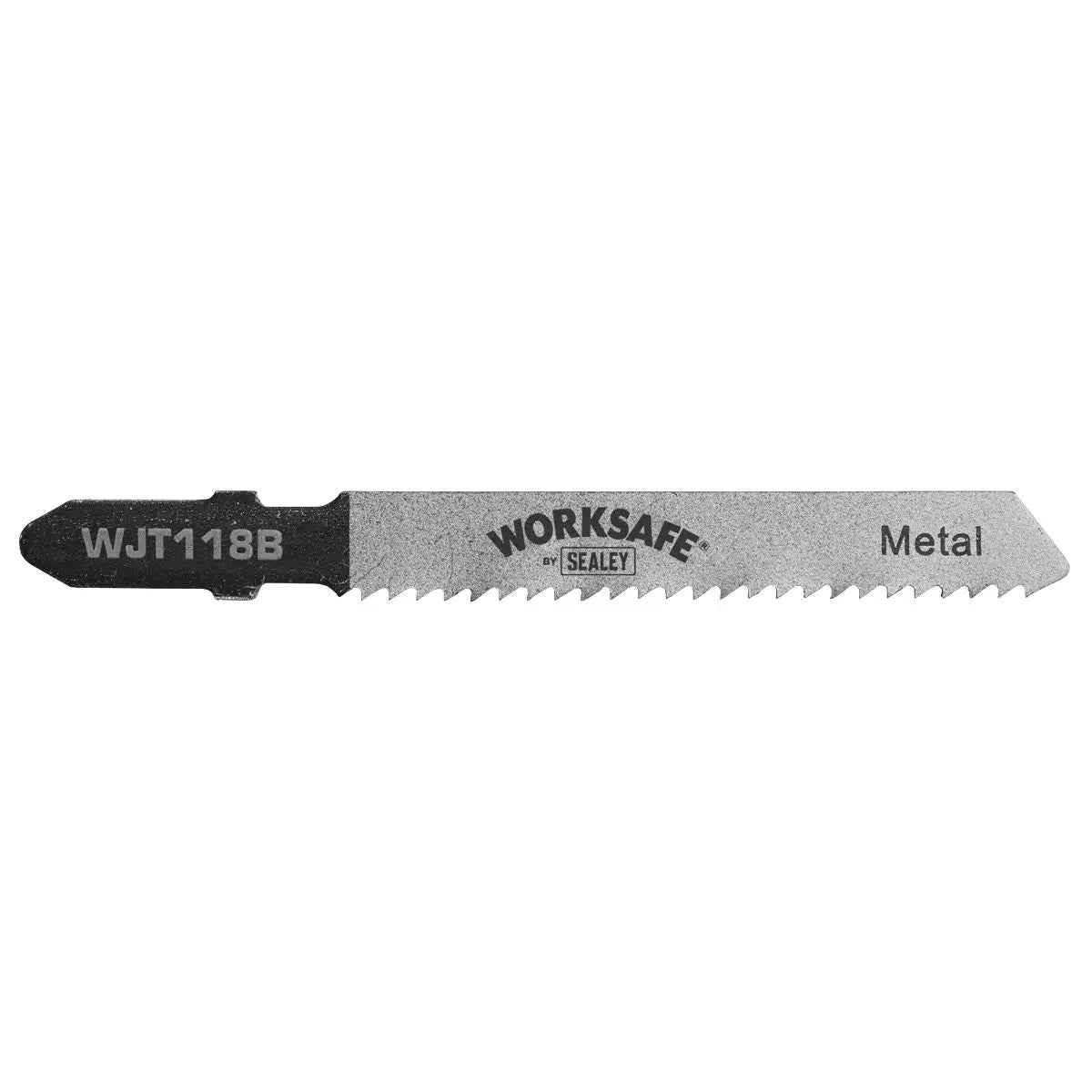 Worksafe by Sealey Jigsaw Blade Metal 55mm 12tpi - Pack of 5 