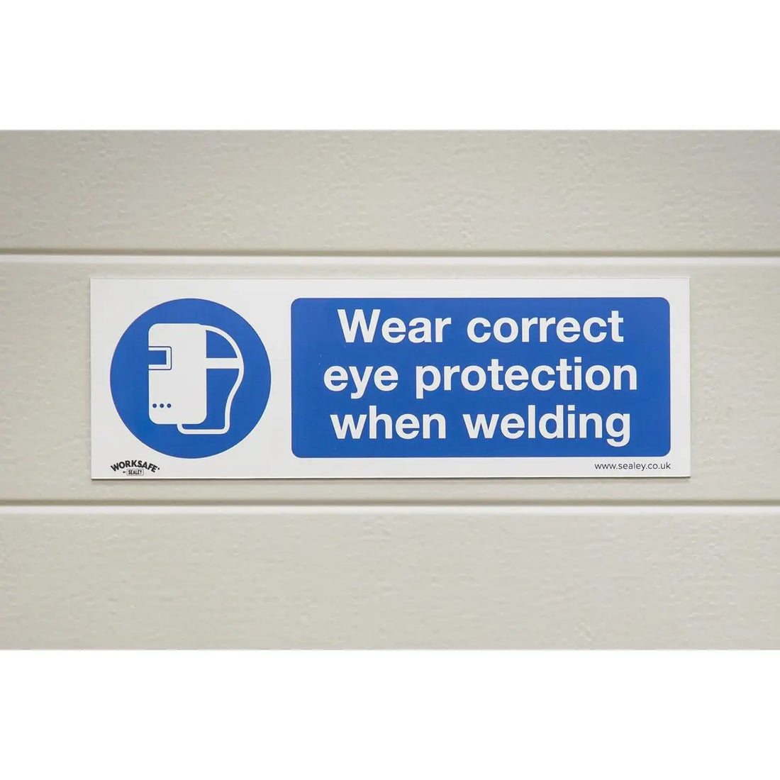 Worksafe by Sealey Mandatory Safety Sign - Wear Eye Protection When
