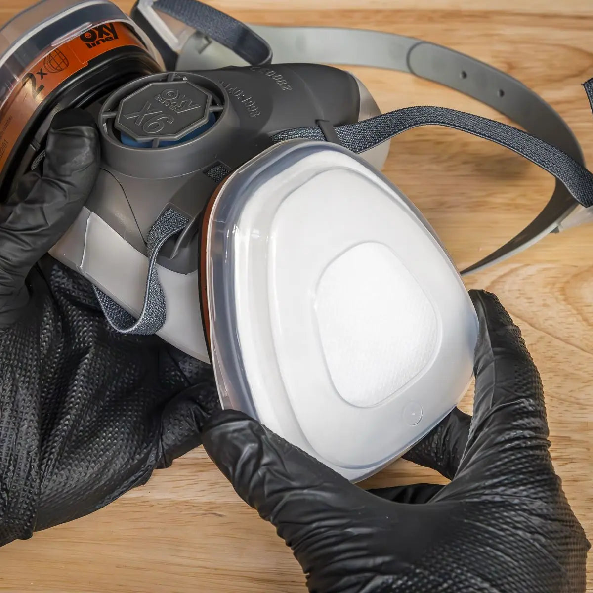 Worksafe by Sealey P2 R D Particulate Prefilter - Pack of 4  White Rose Tools