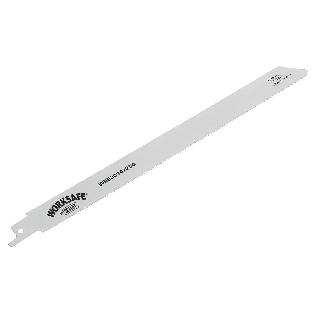 Worksafe by Sealey Reciprocating Saw Blade Metal 250mm 18tpi - Pack of 5 
