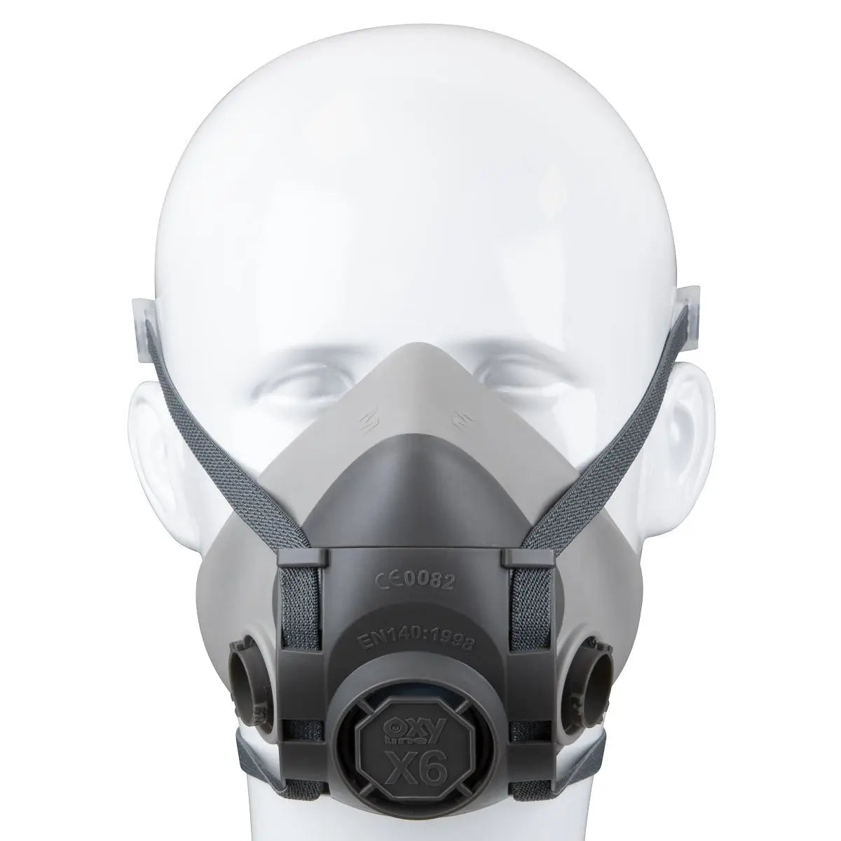 Worksafe by Sealey Reusable Half Mask without Filters  White Rose Tools