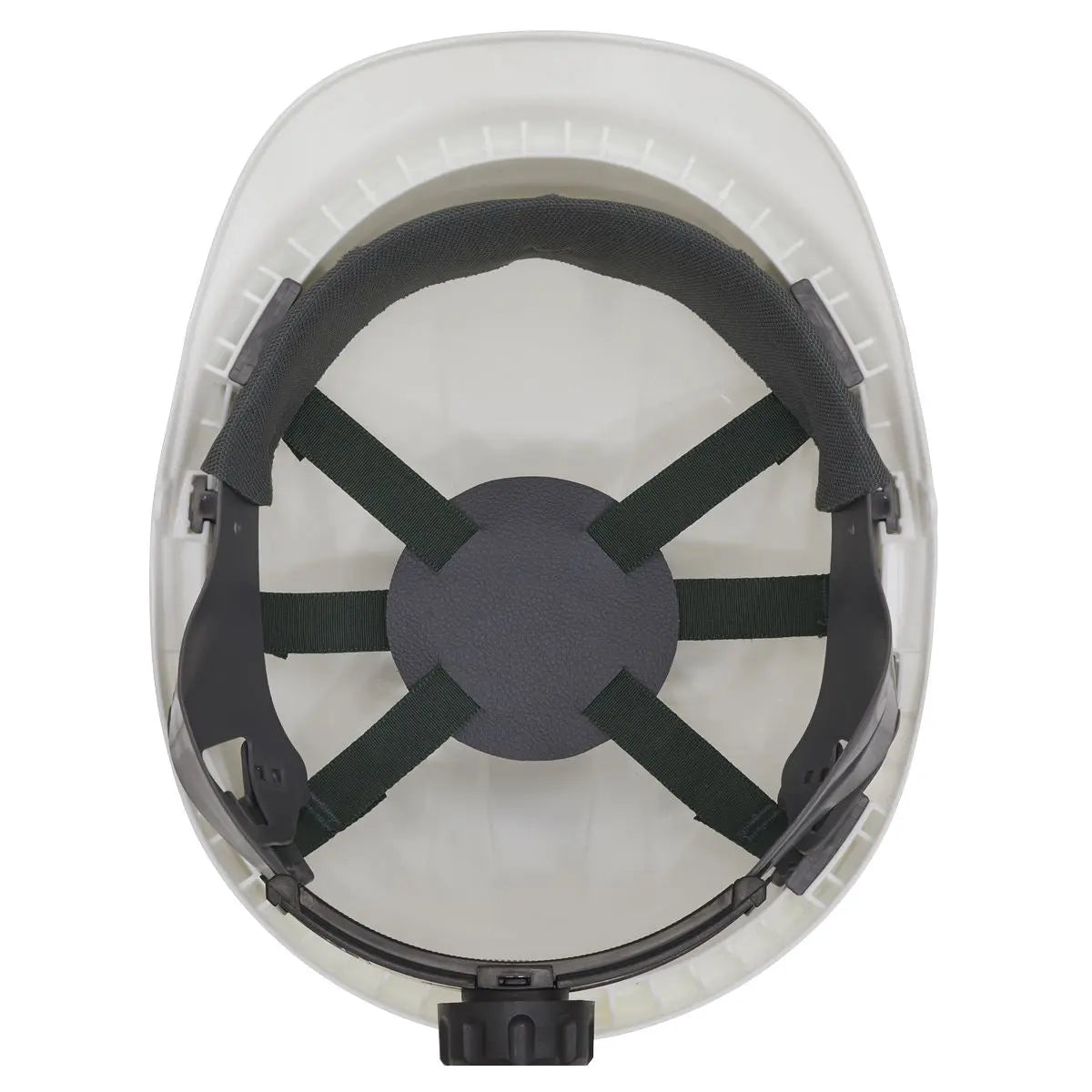 Worksafe by Sealey Safety Helmet - Vented (White) 