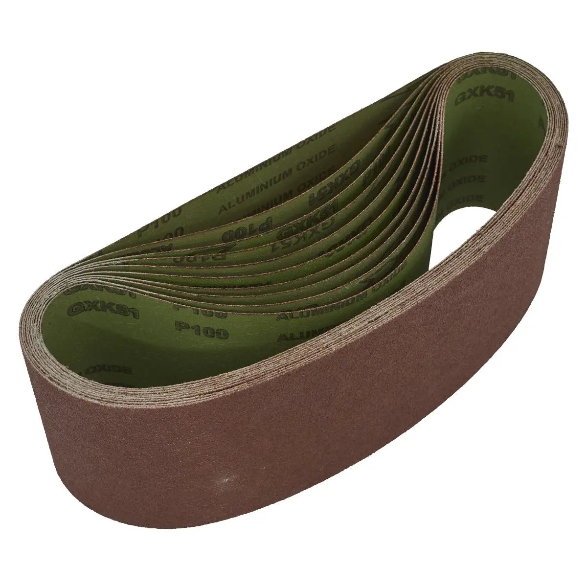 Worksafe by Sealey Sanding Belt 100 x 610mm 100Grit - Pack of 10 