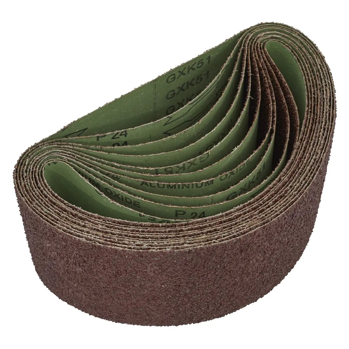 Worksafe by Sealey Sanding Belt 100 x 610mm 24Grit - Pack of 5 