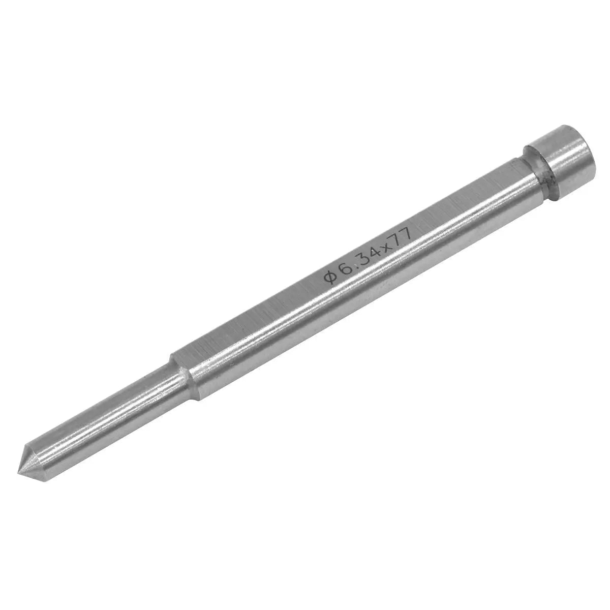 Worksafe by Sealey Short Straight Pin Pilot Rod 77mm - White Rose
