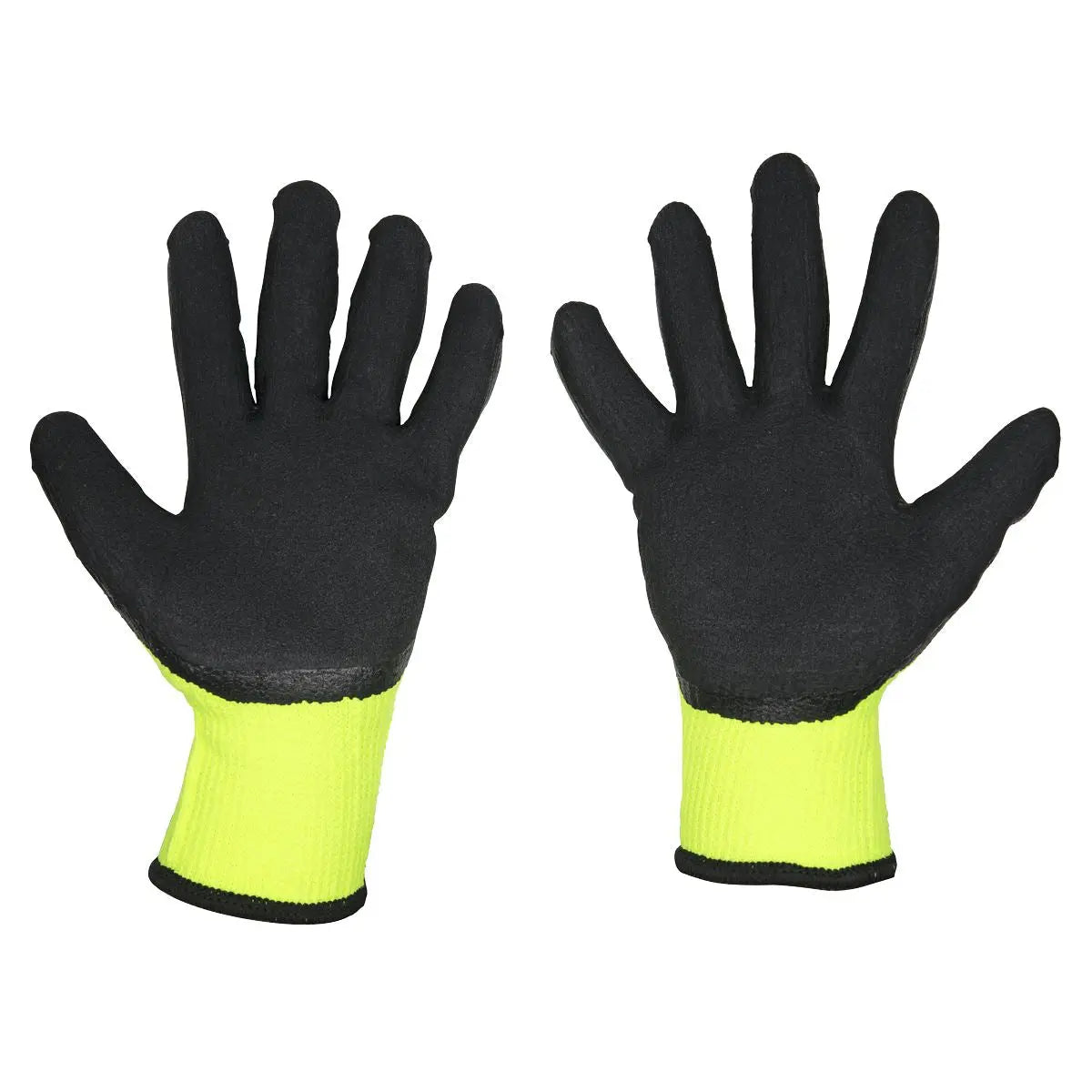 Worksafe by Sealey Thermal Super Grip Gloves (Large) - Pack of 6 Pairs 