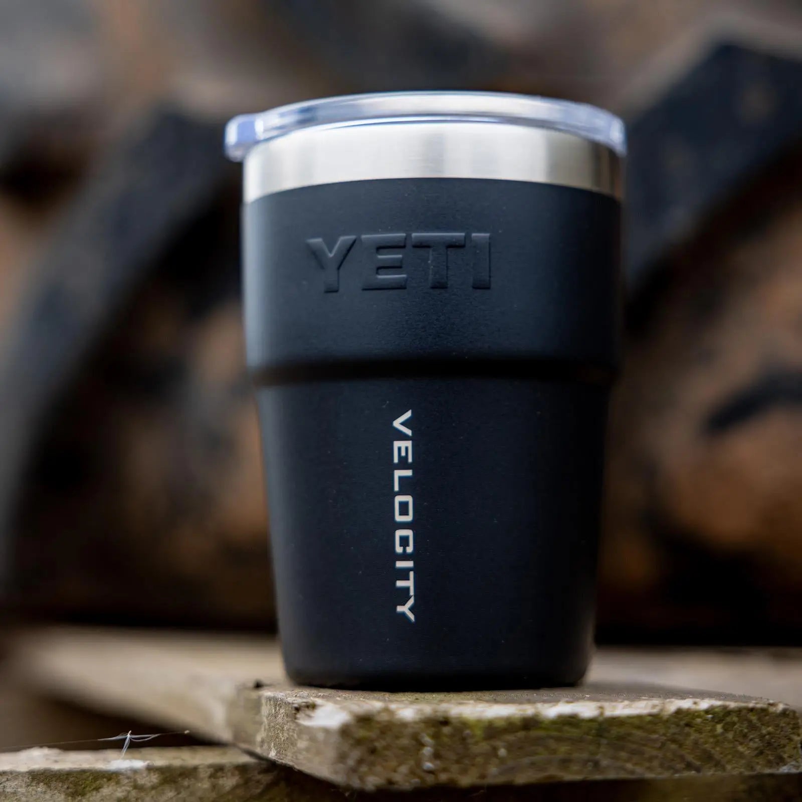 YETI x Velocity Rambler Mug 16oz 473ml Stackable Cup with Magslider Lid  White Rose Tools