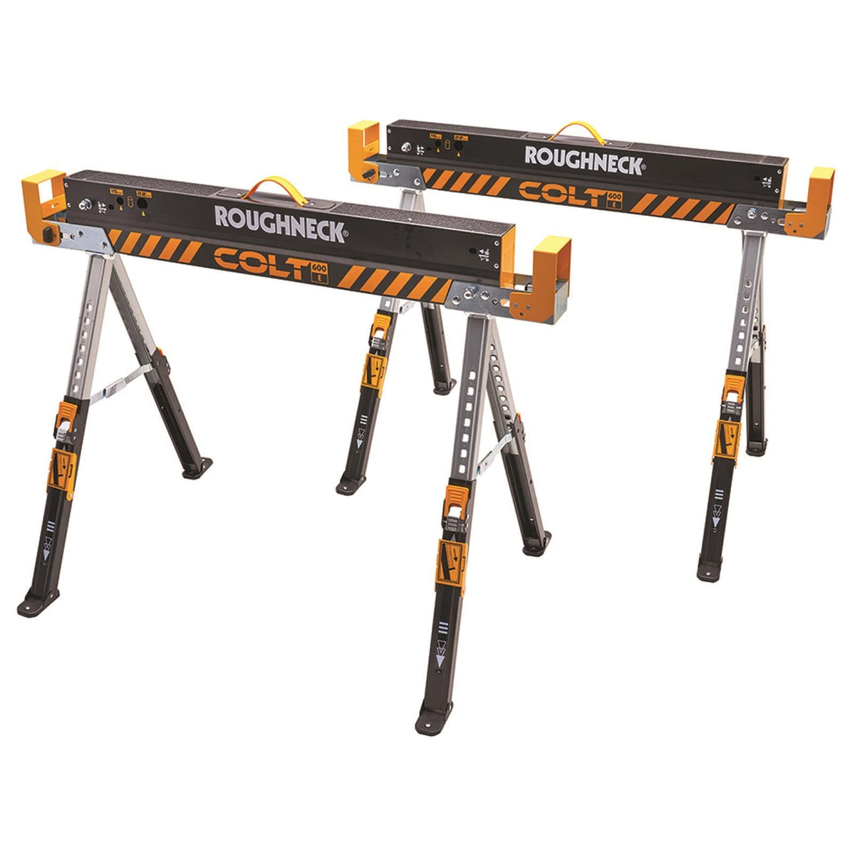 Roughneck Colt Folding Saw Horse Twin Pack ROU35592  White Rose Tools