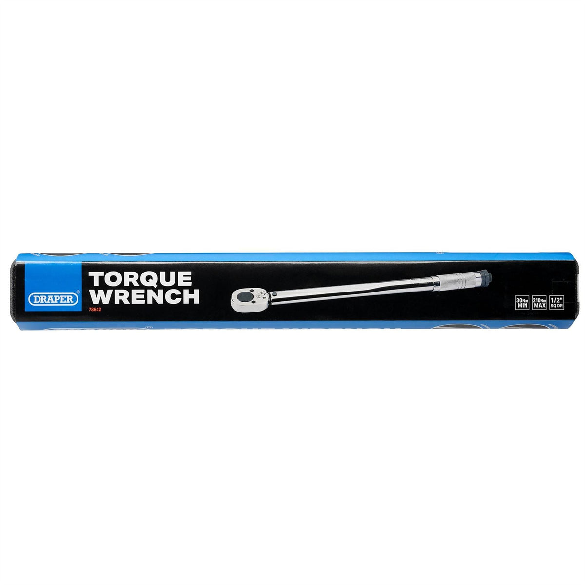 Draper Torque Wrench 1/2" Sq. Dr. 30 - 210Nm 78642  White Rose Tools