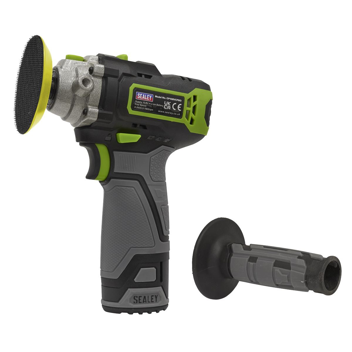 Sealey SV10.8 Series 75mm Cordless Polisher 10.8V - Body Only