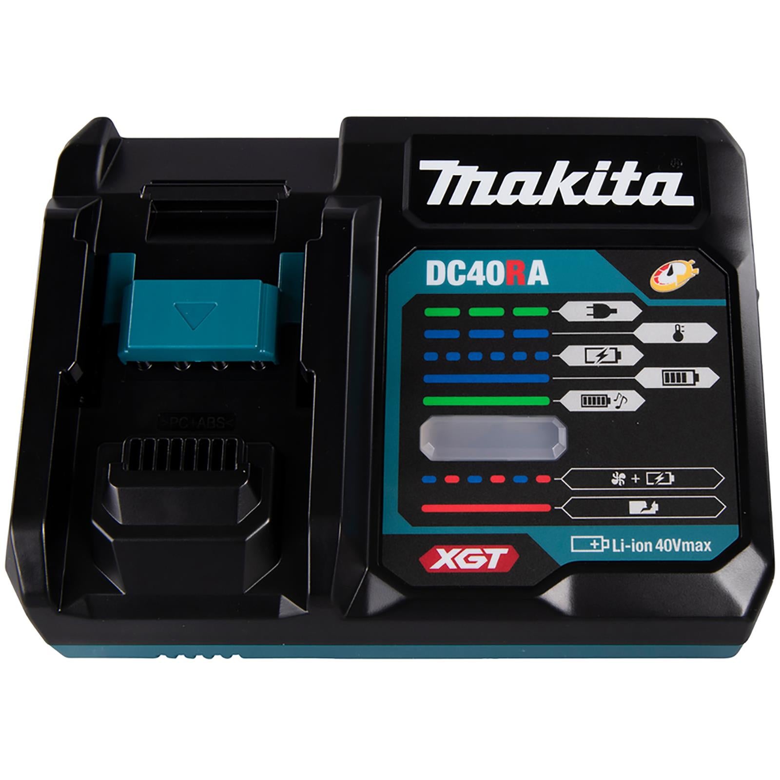 Makita Battery Charger Rapid 40V Max XGT Li-ion DC40RA