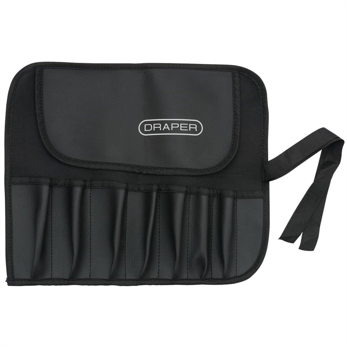 Draper 8 Division PVC Tool Roll 72976  White Rose Tools