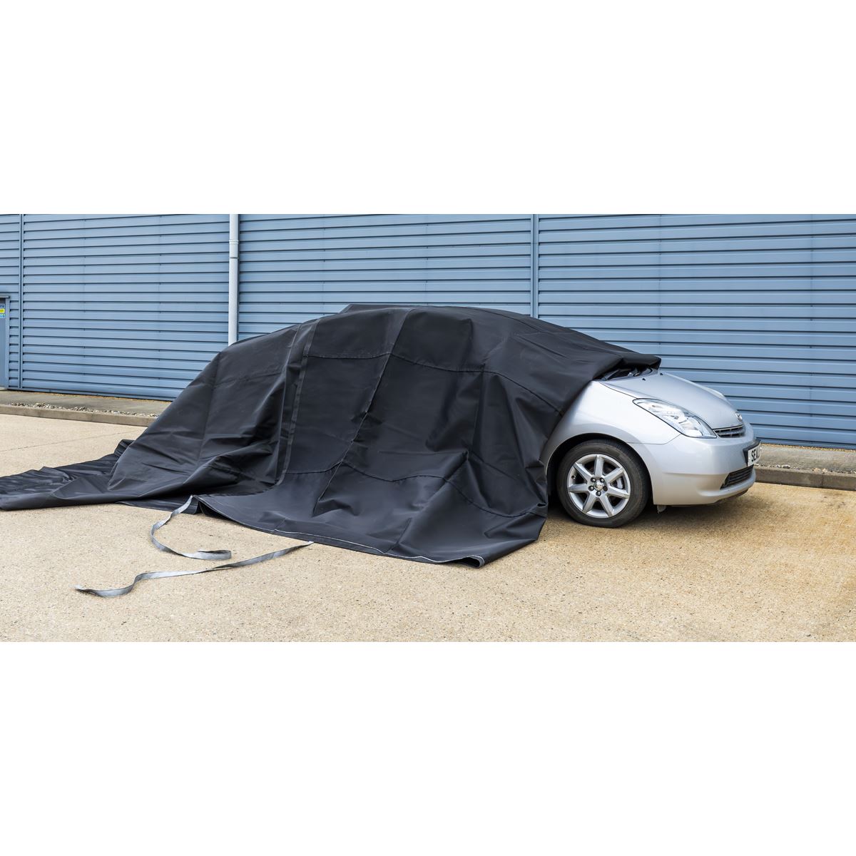 Sealey Vehicle Fire Safety Blanket - PU Coated 6 x 8m  White Rose Tools