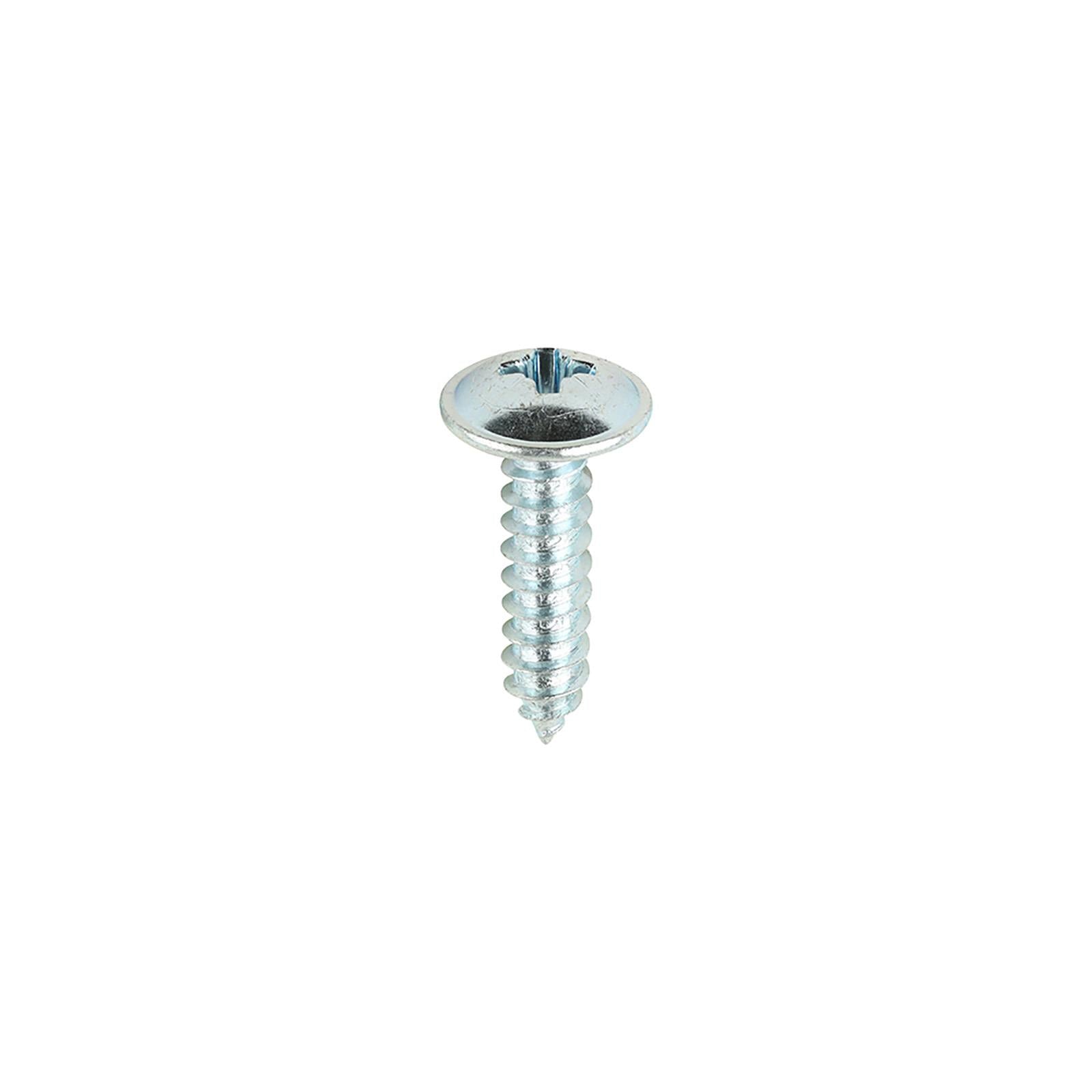 TIMCO Self Tapping Screws Flange Head Zinc Pozi - Choose Size