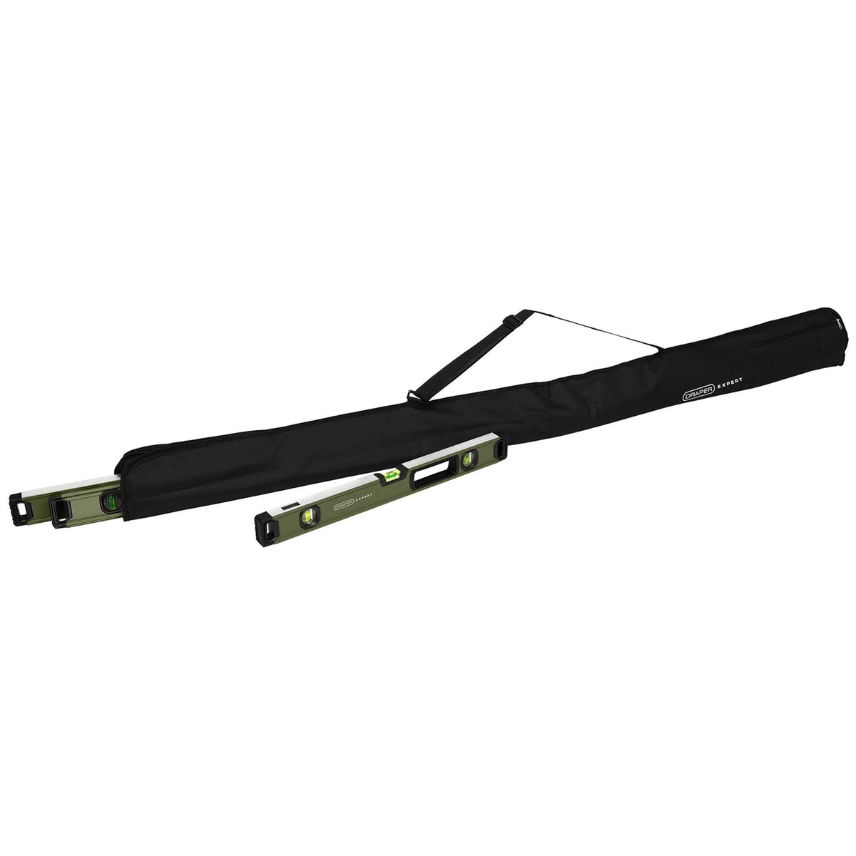 Draper Expert Box Spirit Level with Handle Set (3 Piece) 29006  White Rose Tools