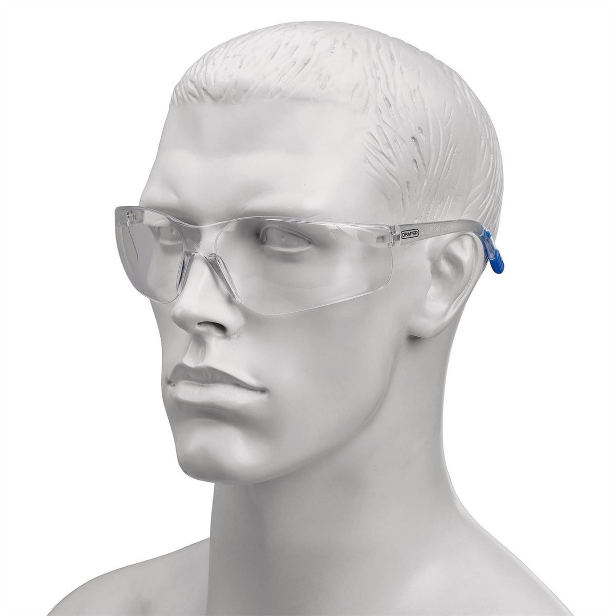 Draper Clear Lens Safety Glasses 31867  White Rose Tools
