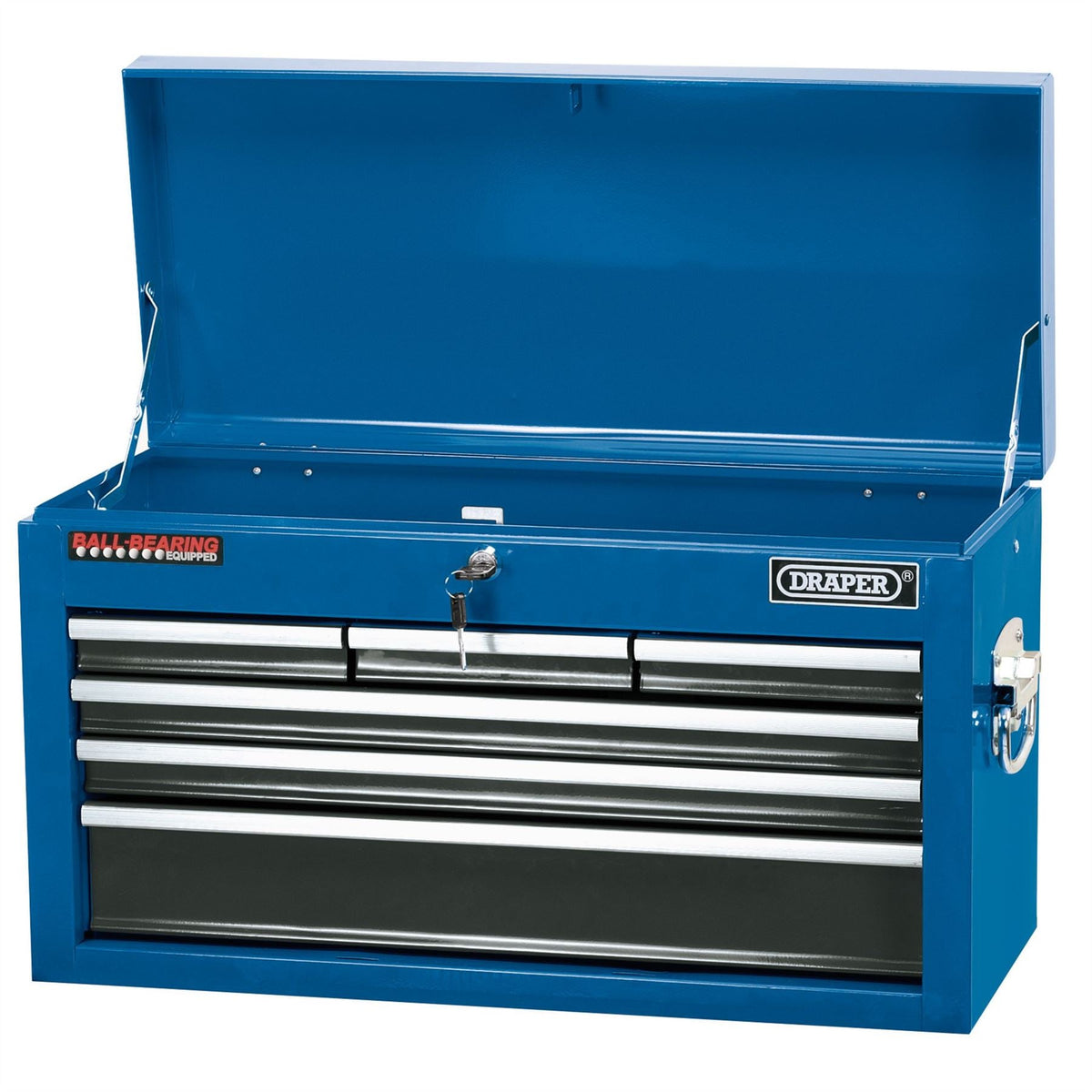 Draper Narrow Tool Chest 6 Drawer 24" Blue 51690  White Rose Tools