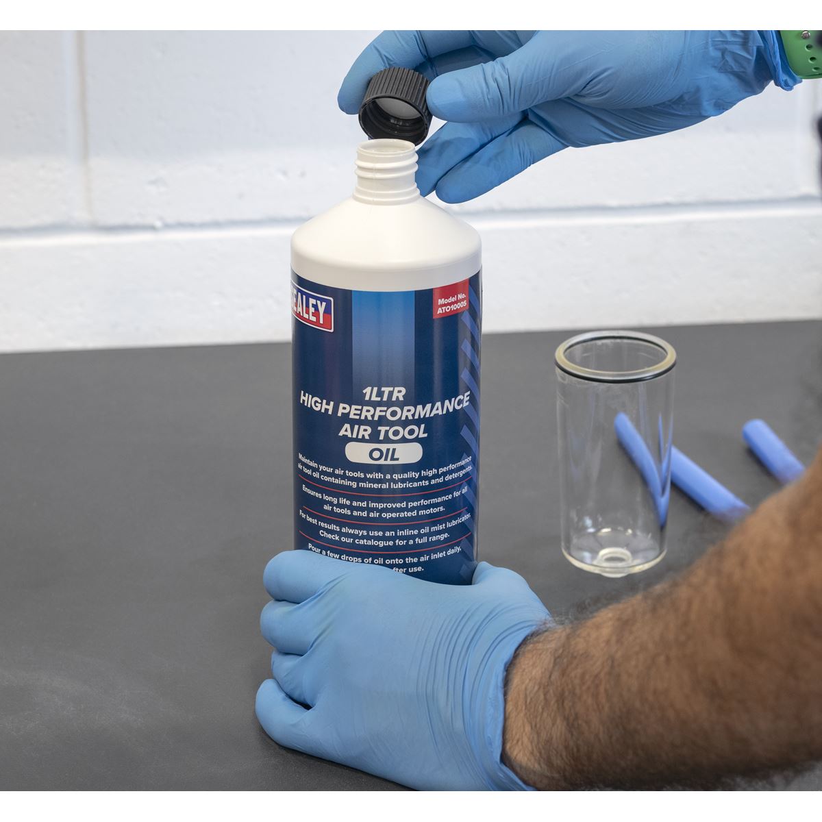 Sealey Air Tool Oil 1L 
