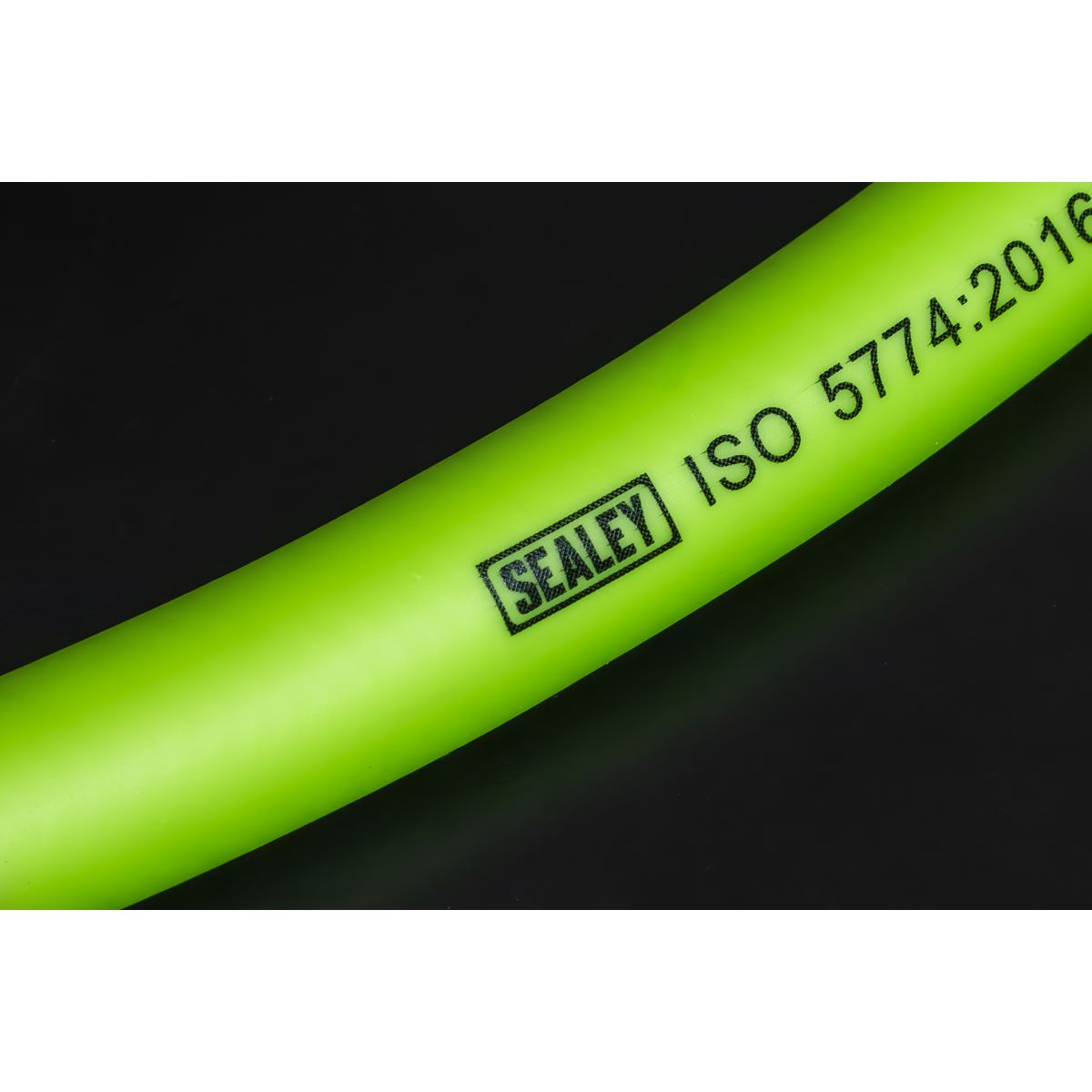 Sealey Air Hose 10m x Ø8mm Hybrid High-Visibility with 1/4"BSP Unions