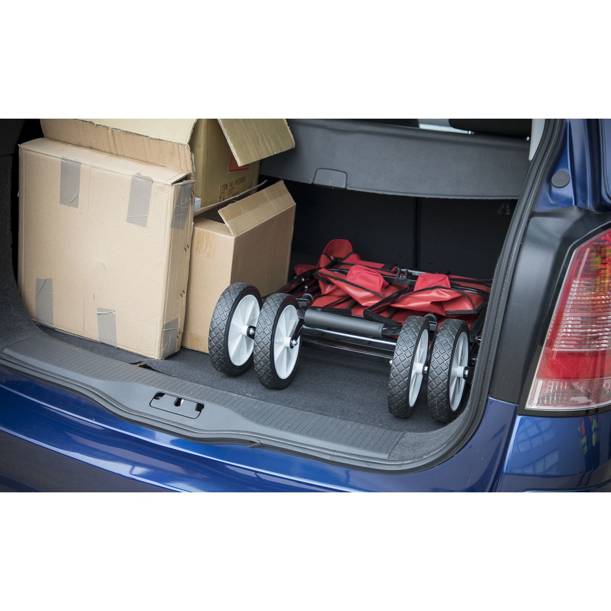 Sealey Canvas Trolley 70kg Capacity Folding 