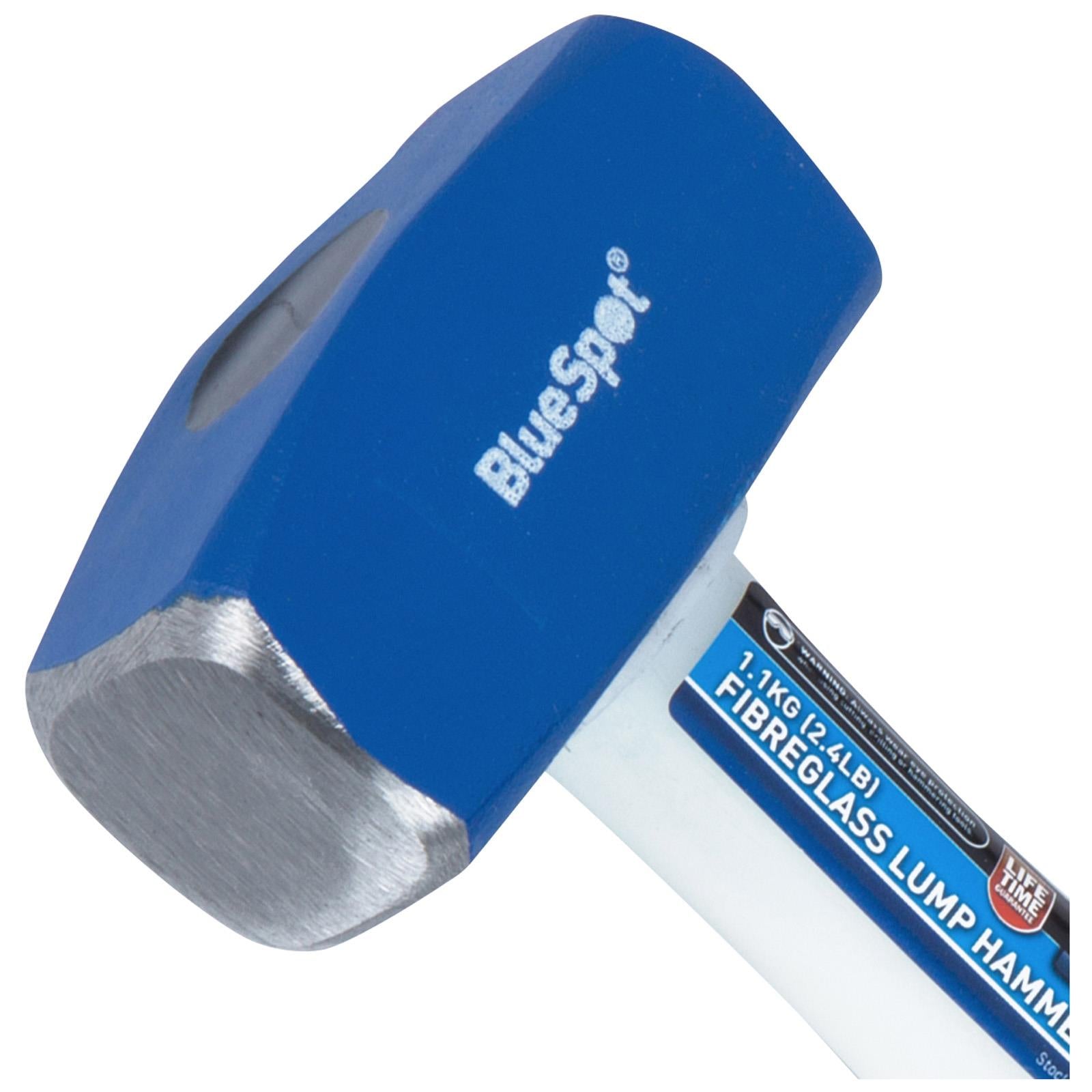 BlueSpot Fibreglass Lump Hammer 1.1kg 2.4lb
