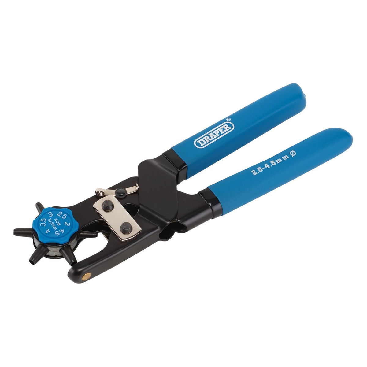 Draper Revolving Punch Plier 2.0 - 4.5mm 63637  White Rose Tools