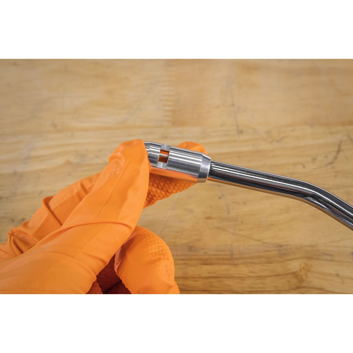 Sealey Air Blow Gun 100mm with 1/4"BSP Air Inlet & Safety Nozzle 