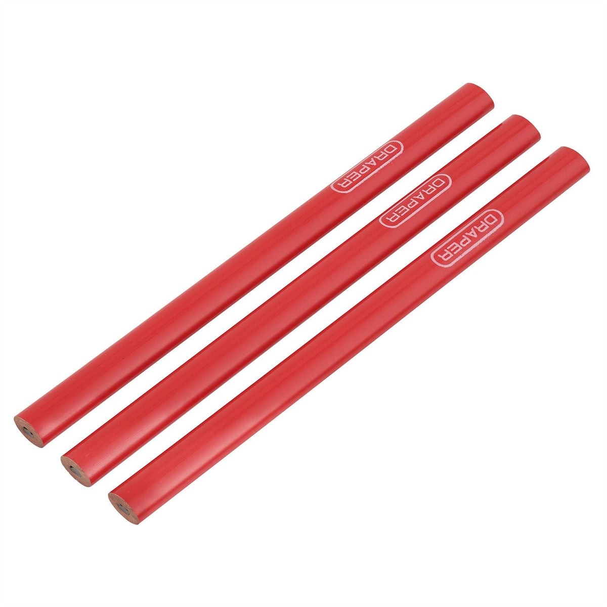 Draper Carpenter's Pencils 174mm (Pack of 3) 34180  White Rose Tools