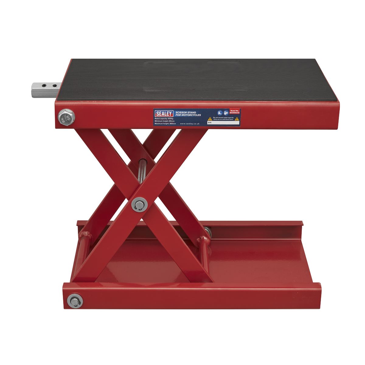 Sealey Motorcycle Scissor Stand 450kg Capacity 