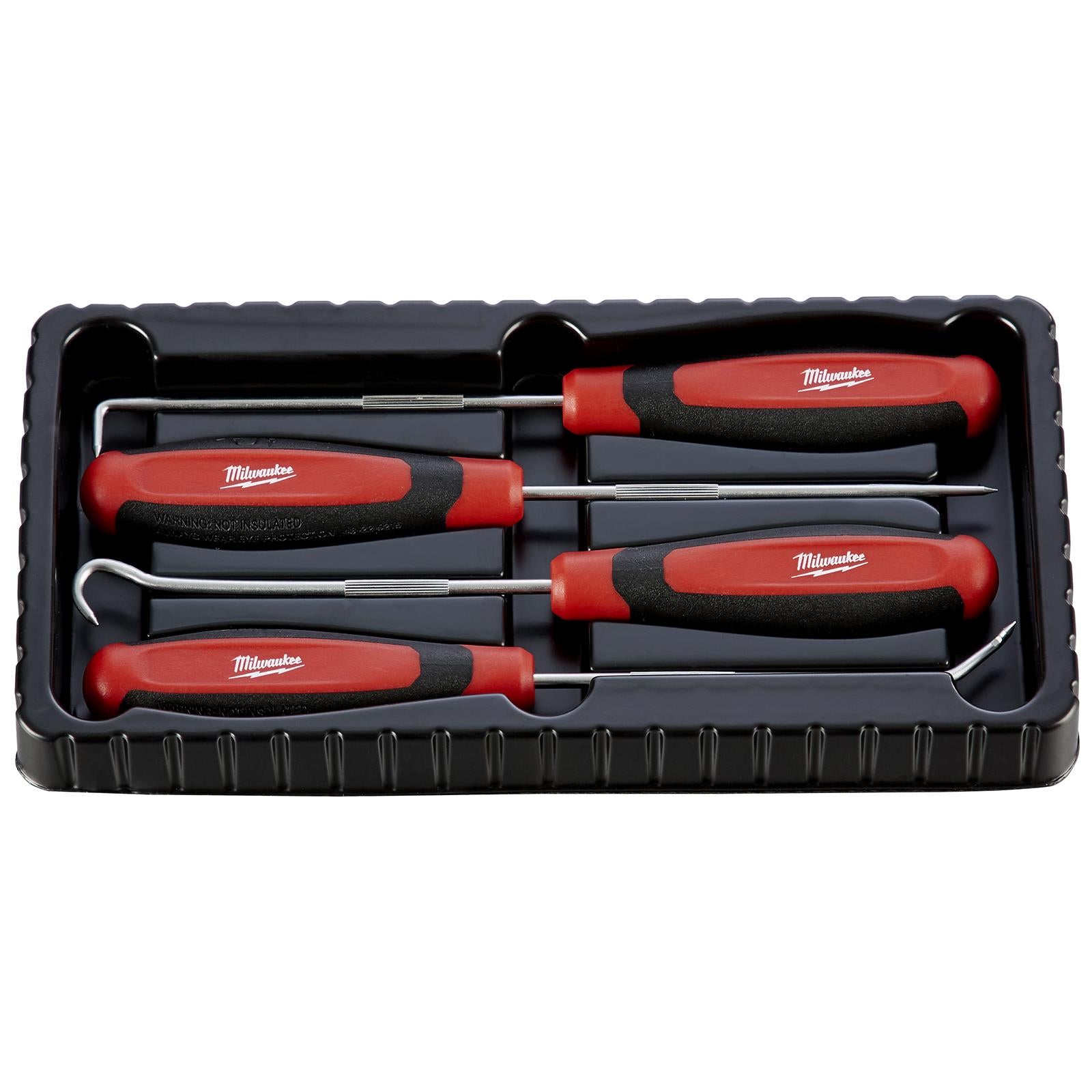Milwaukee Hook and Pick Set 4 Piece All Metal Core 
