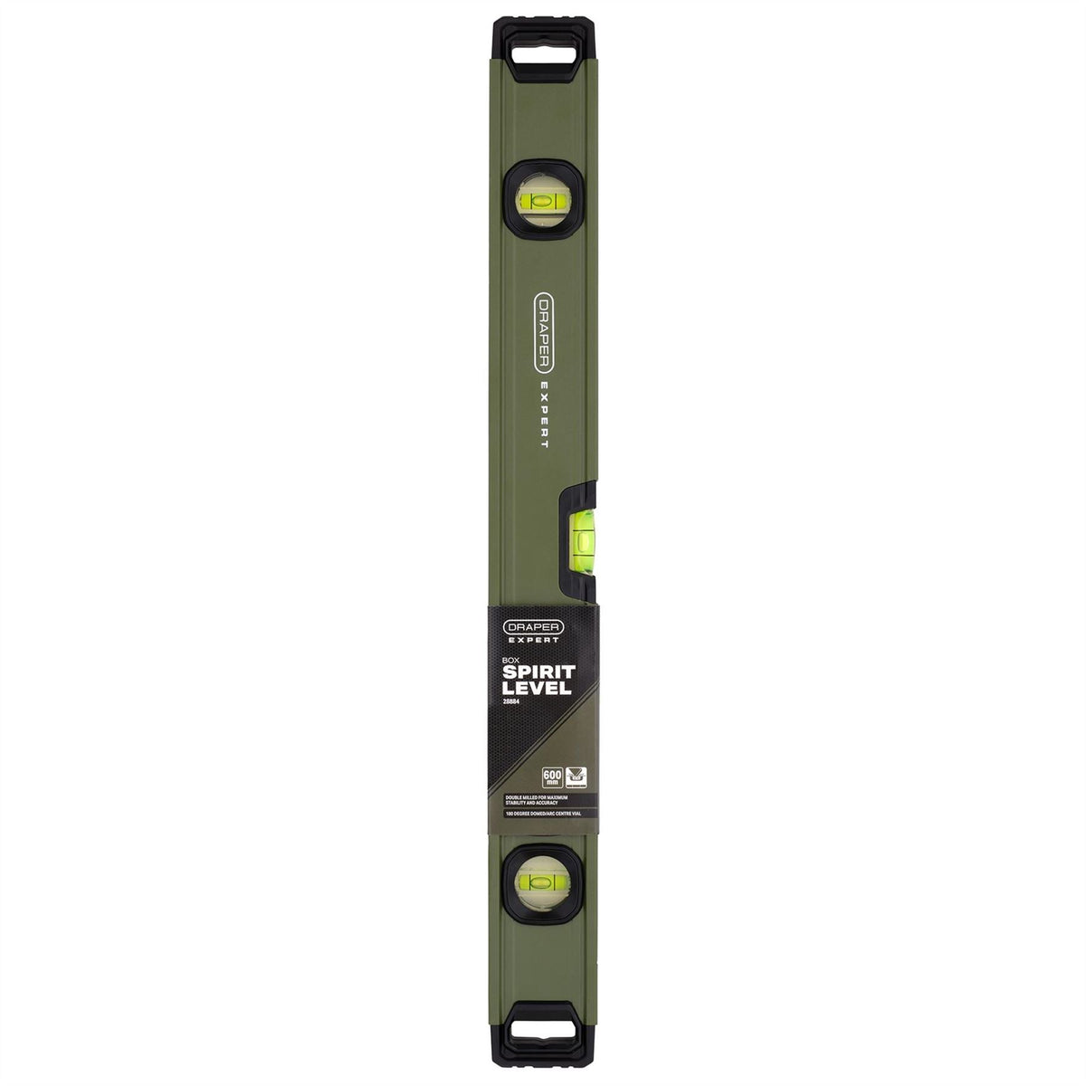 Draper Expert Box Spirit Level with Handle 600mm 28884  White Rose Tools