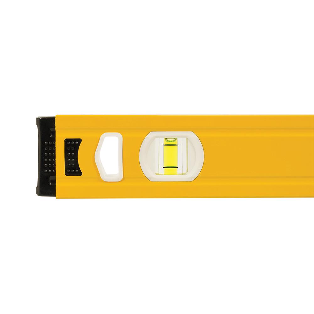 Silverline Spirit Level Powder Coated Aluminium 3 Vials - Choose Length