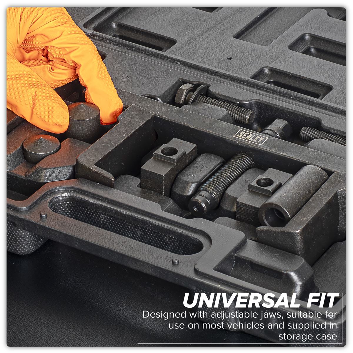 Sealey Crankshaft Pulley Removal Tool Set 12pc