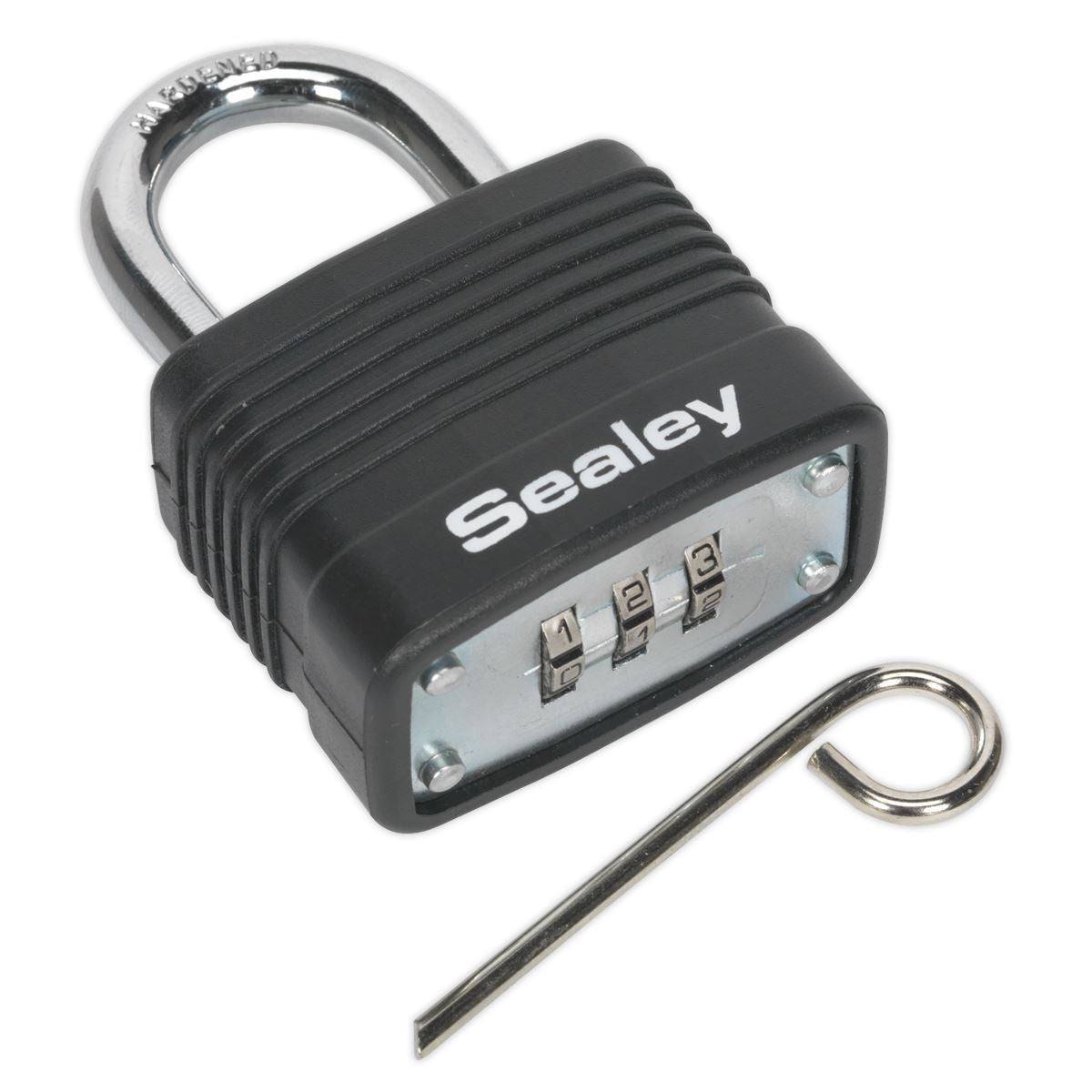 Sealey Steel Body Combination Padlock 40mm 